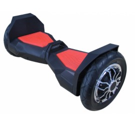 10" Wheel Hoverboard - Black & Red 10 Inch Hoverboard w/Bluetooth