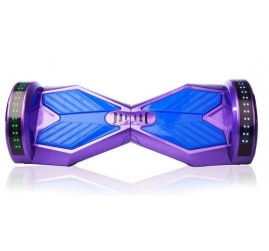 Lamborghini Hoverboard 8 Inch w/Bluetooth & Lights - Purple