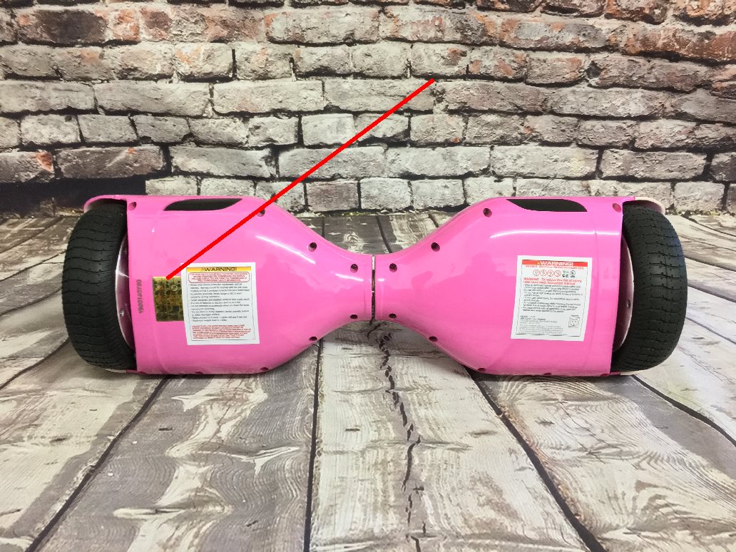 ul certified pink hoverboard